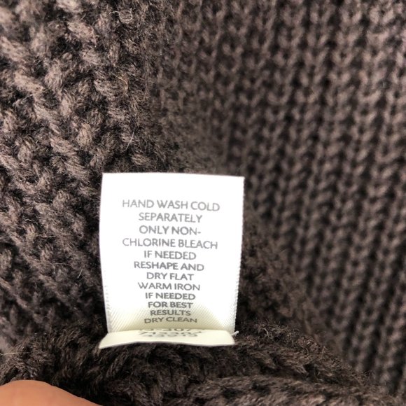 J. Jill brown turtleneck wool blend dress - Picture 6 of 7